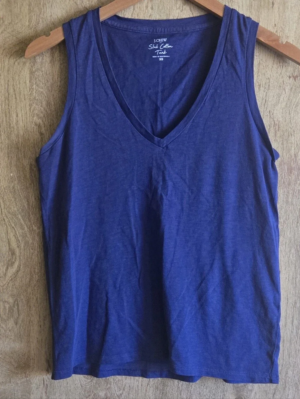 J. Crew Blue Tank Tops Lot Of 2